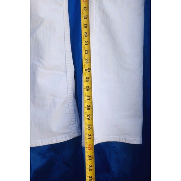 Buckle BKE Daytrip Womens Size 28L Virgo Bootcut Stretch White Denim Jeans Flare - Picture 4 of 8